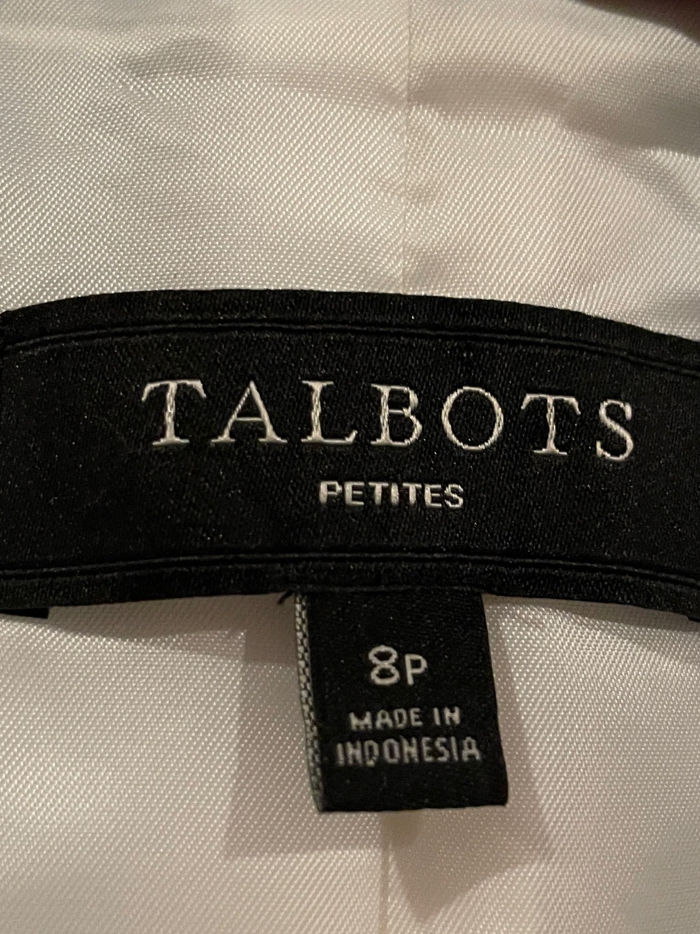 NWOT Talbots Cotton Sleeveless striped Collared Vest Old Money preppy 8p - Picture 6 of 11